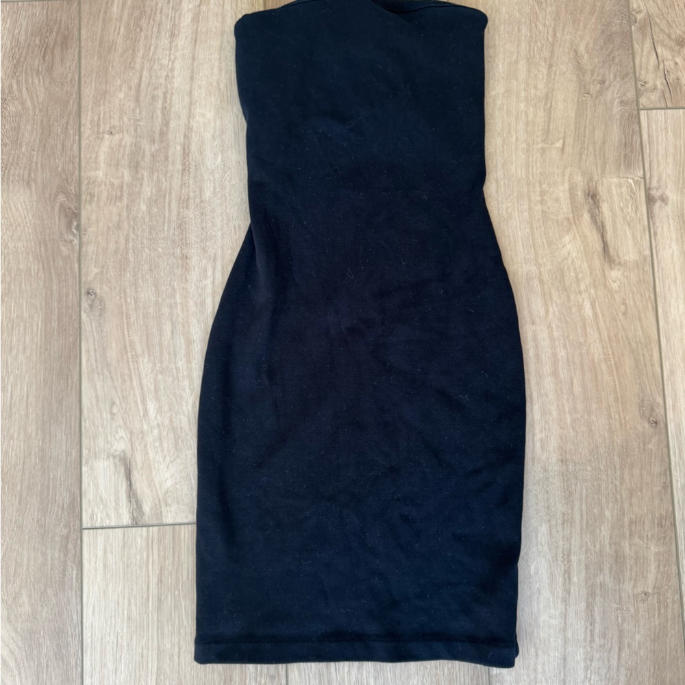 Zara Black Strapless Dress